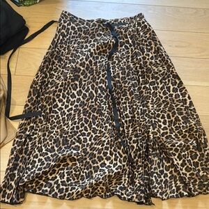 Leopard Print Women's Skirt